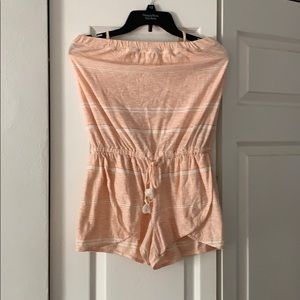 Romper or swimsuit cover up romper